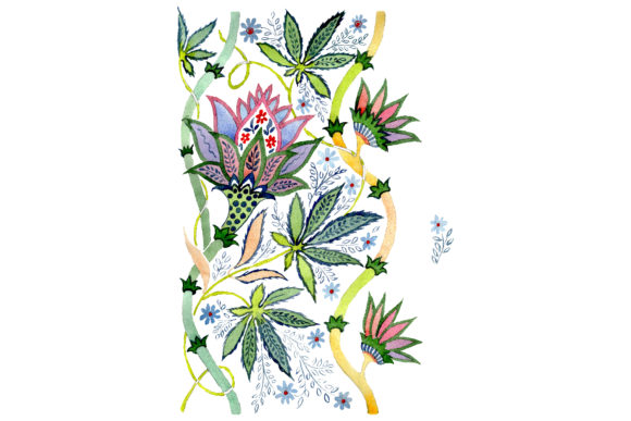 Ornament Watercolor Illustrations