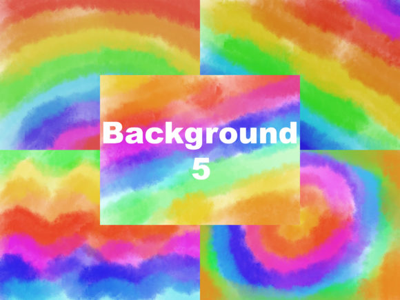 Rainbow Watercolor Background for Illustrations